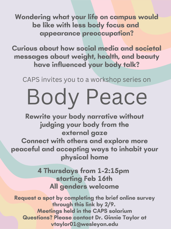 Body Peace Flyer